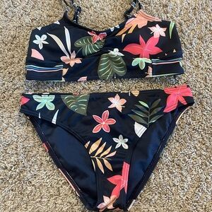 ROXY Tropical Floral Kids Swim Set